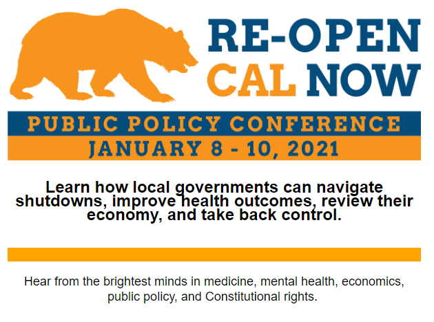 Re-open Cal Now Public Policy Conference